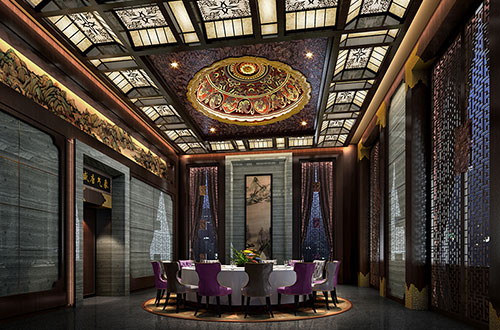 麻栗坡低调奢华的新中式酒店设计效果图